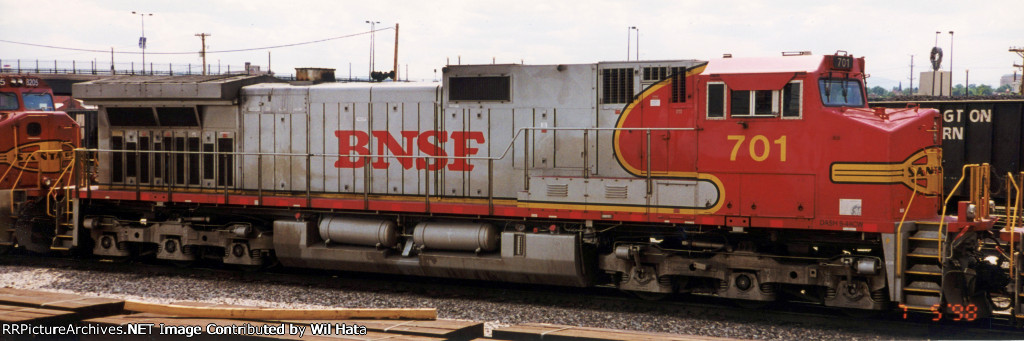 BNSF C44-9W 701